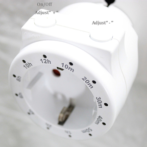 EU 24 ore Timer meccanico manuale programmabile presa singola interruttore presa Timer - Product Image 6