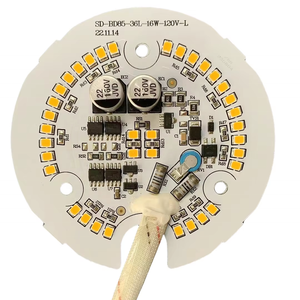 高品質ドライバーデザインカスタマイズDOBAC 120V 14W D 85mm ETL調光LEDPCBボードモジュール