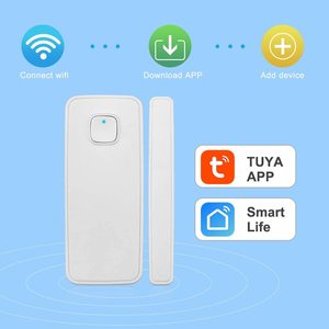 TuyaホームセキュリティシステムGSM磁気ドアセンサーアラームスマートWiFiドアウィンドウセンサーアラーム - Product Image 3