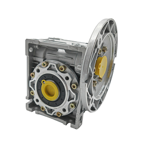Motor de engranaje helicoidal NMRV Unidad de reducción de gusano NRV REDUCTORES de caja de cambios NMRV 040 Ratio 80:1 Brida de entrada 71B5 Velocidad de salida de eje hueco - Product Image 3