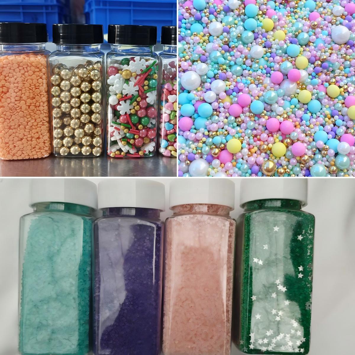 Sucre de modelage coloré arc-en-ciel 100g
