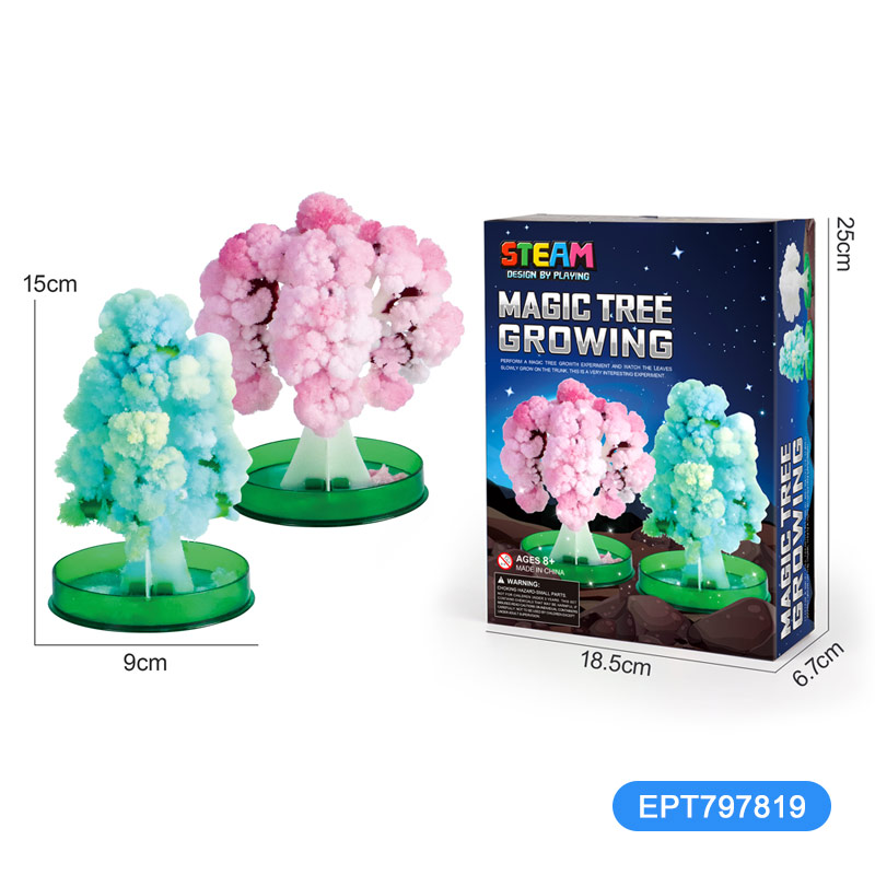 EPT797819 - Kit d'expérimentation de cristaux à faire soi-même (72 pièces/carton)