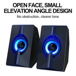 SB Womomputer Speakers ololorful iighting ffpeaker omomputer Audio Fo Pc aptop essktop - Product Image 4