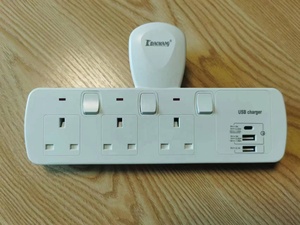 T型插座usb c型适配器 - Product Image 3