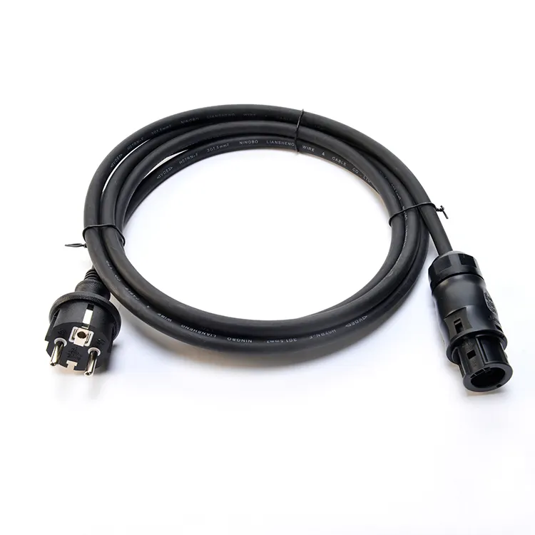 3 Pins Europa Type Schuko Cee7/17 Plug Ip44 Power 450/750V Rubber Omhulde H07rn-f Kabel Met Betteri Bc01 Connector Ip68