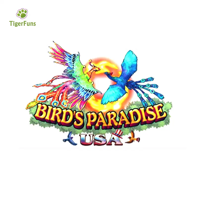 釣りゲームテーブル用Vgame Bird's Paradise USAスキル魚ゲームソフトウェア