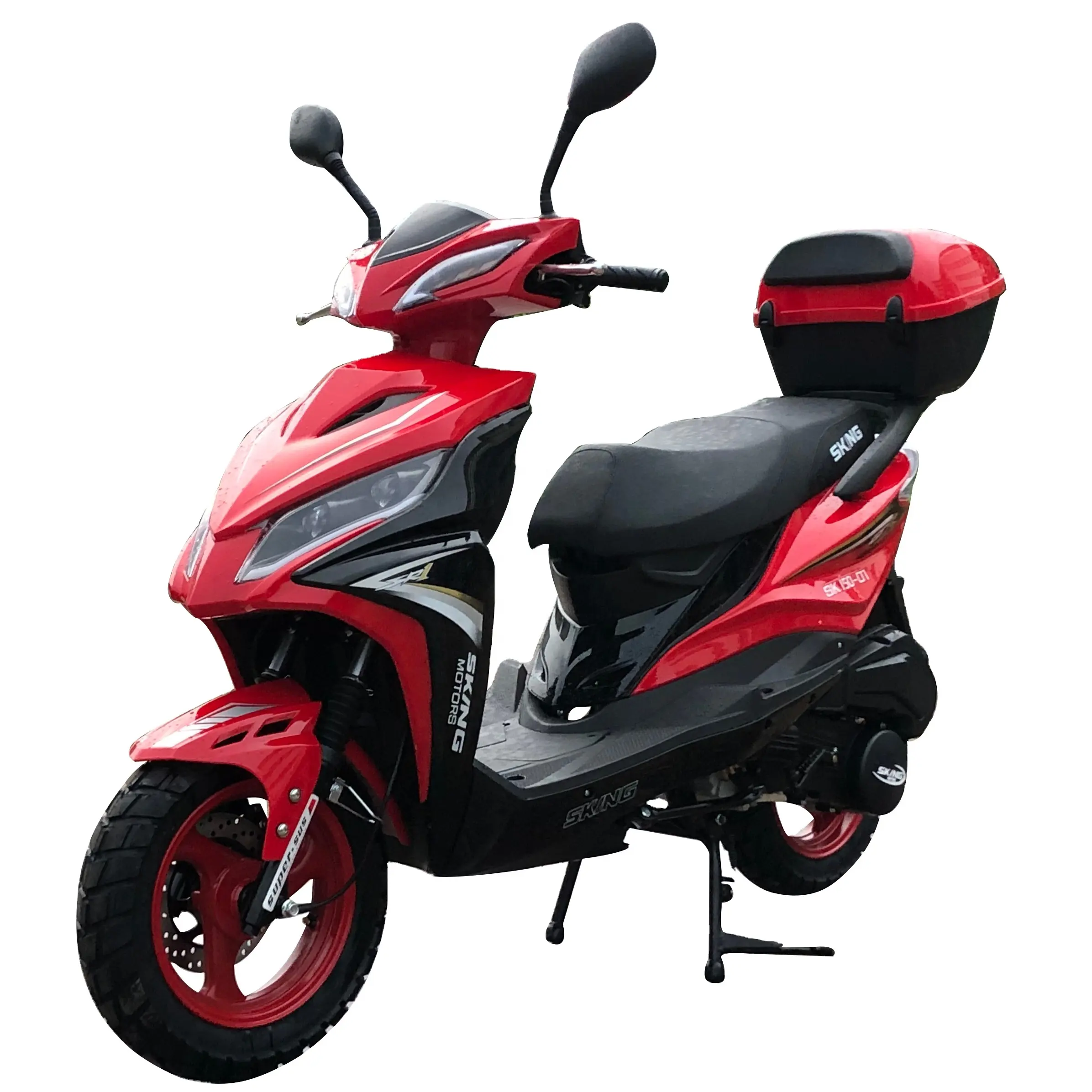 Iyi uyumluluk klasik 4 zamanlı 150 CC gaz kapalı yol Scooter yarış motosiklet