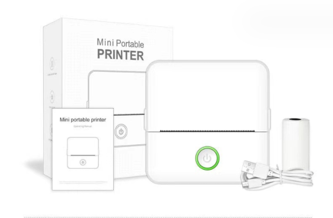 X6 white mini printer