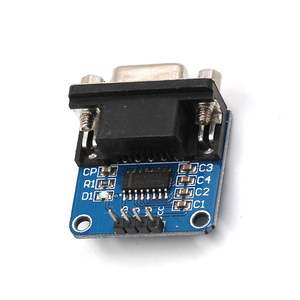 RS232 zu TTL 2. Generation Serial Port Modul MAX3232 Electronic Small Board mit 4 Dupont Lines Download able Line - Product Image 5