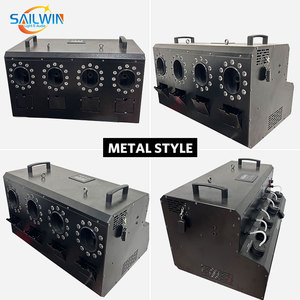 EU STOCK 4 отверстия 1500 Вт RGBW светодиодная дымовая Пузырьковая Машина DMX 512 управление сценическая профессиональная противотуманная пузырьковая машина для FX специальных эффектов - Product Image 6