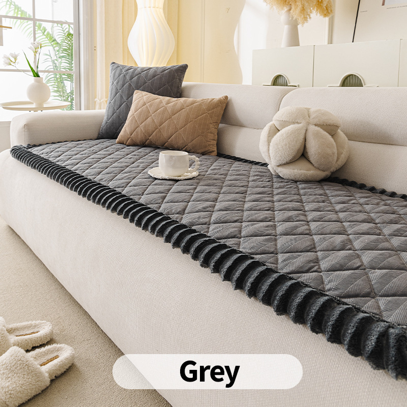 CY herringbone - gray