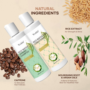 250ml Yedda Factory Private Label <strong>Moisturizing</strong> and Nourishing Leave in Hot Rice Water Hair Conditioner