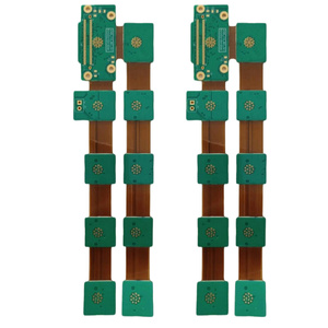 Daldırma altın elektronik bileşenler yüksek kalite devre ve PCBA ürün ile çift taraflı sert esnek PCB - Product Image 4
