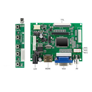 HD VGAAVスクリーンディスプレイモジュール7インチLCDスクリーンドライバーボード - Product Image 1