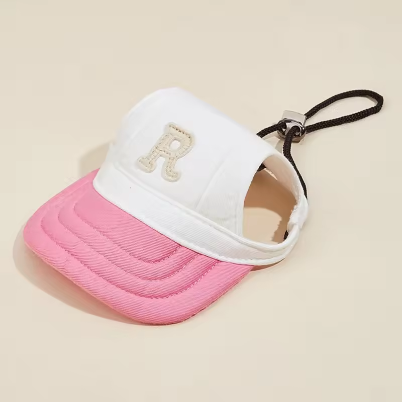 White&Pink Brim+Beige R