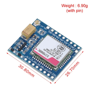 SIM800C GSM GPRS-Modul 5V/3,3 V TTL-Entwicklungs platine mit BT und TTS STM32 C51