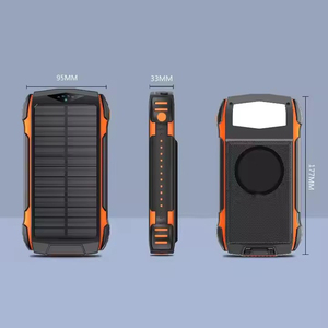 2024时尚太阳能电源20000毫安快速充电便携式电源防水持久 - Product Image 5