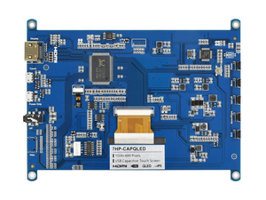 7inch Capacitive Touch Screen LCD (C) QLED <strong>Display</strong> 1024x600 IPS Monitor Low Power For <strong>Raspberry</strong> <strong>Pi</strong> - Product Image 3