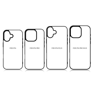 新しい空白の2DTPU昇華電話ケースiPhone16/16Plus/16Pro/16 Pro Max用の内側に群がるカスタム携帯電話カバー
