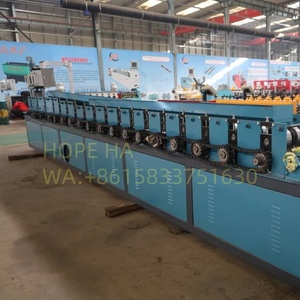 Outdoor Steel Louvered Fence Roll Forming Machine Auto-Cutting With Core Motor and PLC <strong>Components</strong> - Product Image 2