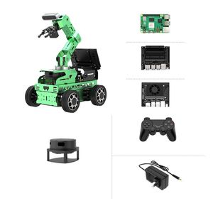 Kit Robot JetMax AI Learning, riconoscimento visivo programmabile, A1, Chassis Mecanum Entry-Level, Raspberry Pi 5 (8G) - Product Image 2