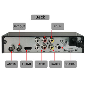DVB T2 C тюнер FTA цифровой mpg4 Нью-Йорк твердый d2h ТВ-приставка dvb t2 6363 pcb linux пульт дистанционного управления tv smart box - Product Image 4
