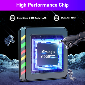 Doğrudan satış TV kutusu Amlogic S905W2 çip H96 Max W2 Android 11 4k Video çözme çift Wifi 6 OTA ile Online yükseltme Set üstü kutu - Product Image 5