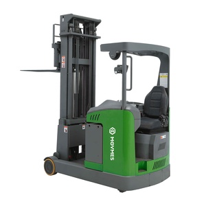 Depo için 6-8m kaldırma yüksekliği ile 1500kg 1.5 Ton karşı denge yüksek oturmak hidrolik elektrikli erişim istifleyici - Product Image 1