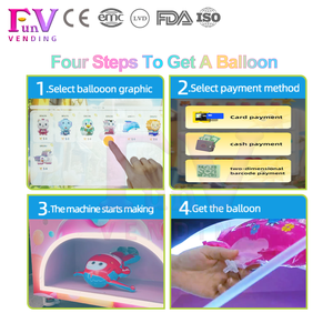 Tự động màn hình cảm ứng Bóng Máy bán hàng tự động thương mại giáng sinh bầu không khí bóng Máy bán hàng tự động - Product Image 4