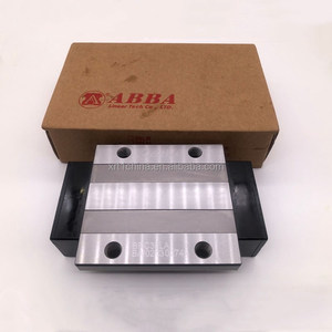 Bloques de guía lineal ABBA BRC25R0 Carril de guía lineal BRD25R0 BRC25LR BRD25LR Rodamientos para enrutadores CNC - Product Image 5
