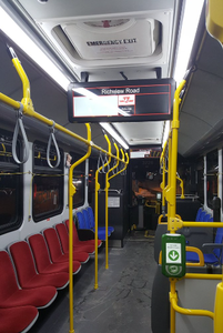 OSK 12V/24V 28.6 Inch Android <strong>Bus</strong> Route Advertising Screen 3G/4G/WIFI Digital Signage <strong>with</strong> GPS for <strong>Bus</strong> - Product Image 6