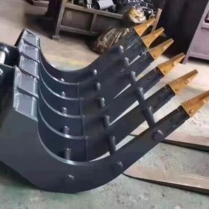 高品质热卖挖掘机铲斗耙挖掘机叉挖掘机耙抓叶机