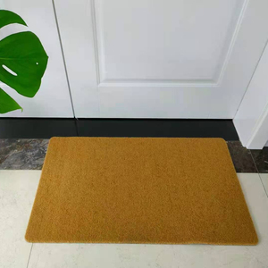 Düz Coco hindistan cevizi paspas hindistan cevizi paspas giriş açık kapalı için özelleştirilmiş karşılama kilim