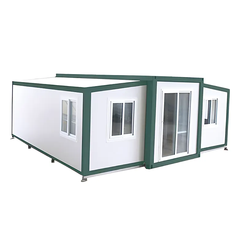 FLY HOUSE prefabricated luxury modern ready made modular small lowes prefab home kits cheap portable european container house