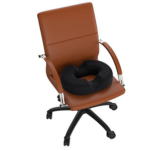 Perawatan Wasir & Tulang Ekor Pereda Nyeri, Bantal Kursi Donat Bulat Gel Memori Bernapas - Product Image 5