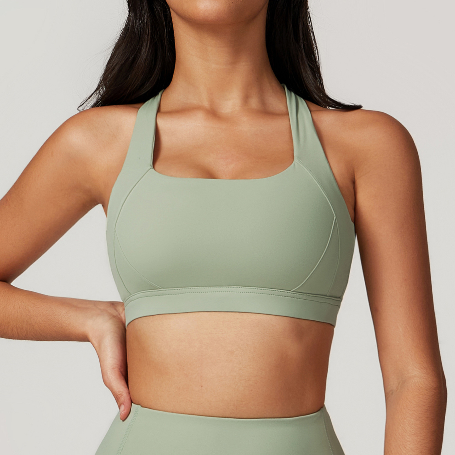 Soutien-gorge vert clair