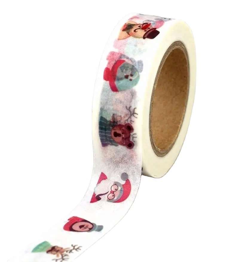 Japanisches Washi Tape Masking Tape 1pc Tape Weihnachts set rote Herz farbe DIY Sticker dekorativer Kleber
