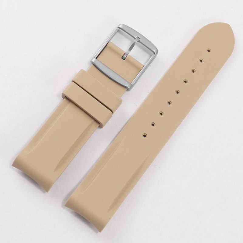 Marron clair + boucle argentée