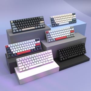 コンピュータラップトップPC用スイッチ付きミニRGBメカニカルゲームキーボード60% カスタム言語 - Product Image 6