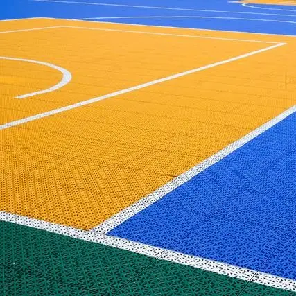 Draagbare Multifunctionele Buitenophanging Basketbalvolleybalmat Pp Plastic Tegel Kimchi Court Sportvloeren