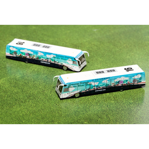 DCD Cobus 3000 Euro 4 Passenger Bus White Blue Graphics US Airways Shuttle Bus Greener <strong>Transit</strong> 2 Piece Set Gemini 200 New - Product Image 1