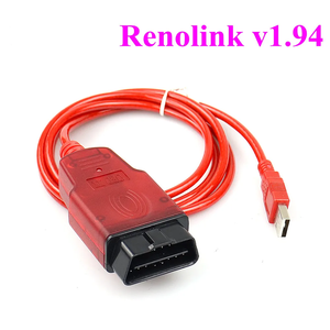 Interfaccia diagnostica Renolink v1.94 OBD2 per veicoli Re-nault/D-acia ECU programmatore Airag/codifica chiave multifunzione - Product Image 2