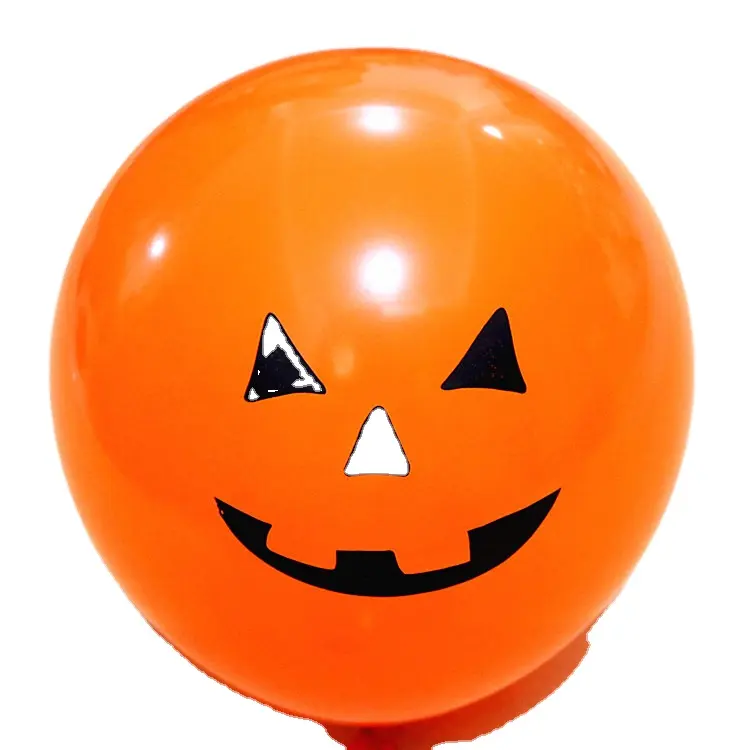 Logotipo personalizado impreso OEM diseñado Halloween helio globo decoración, globo de aire fiesta globos promocionales