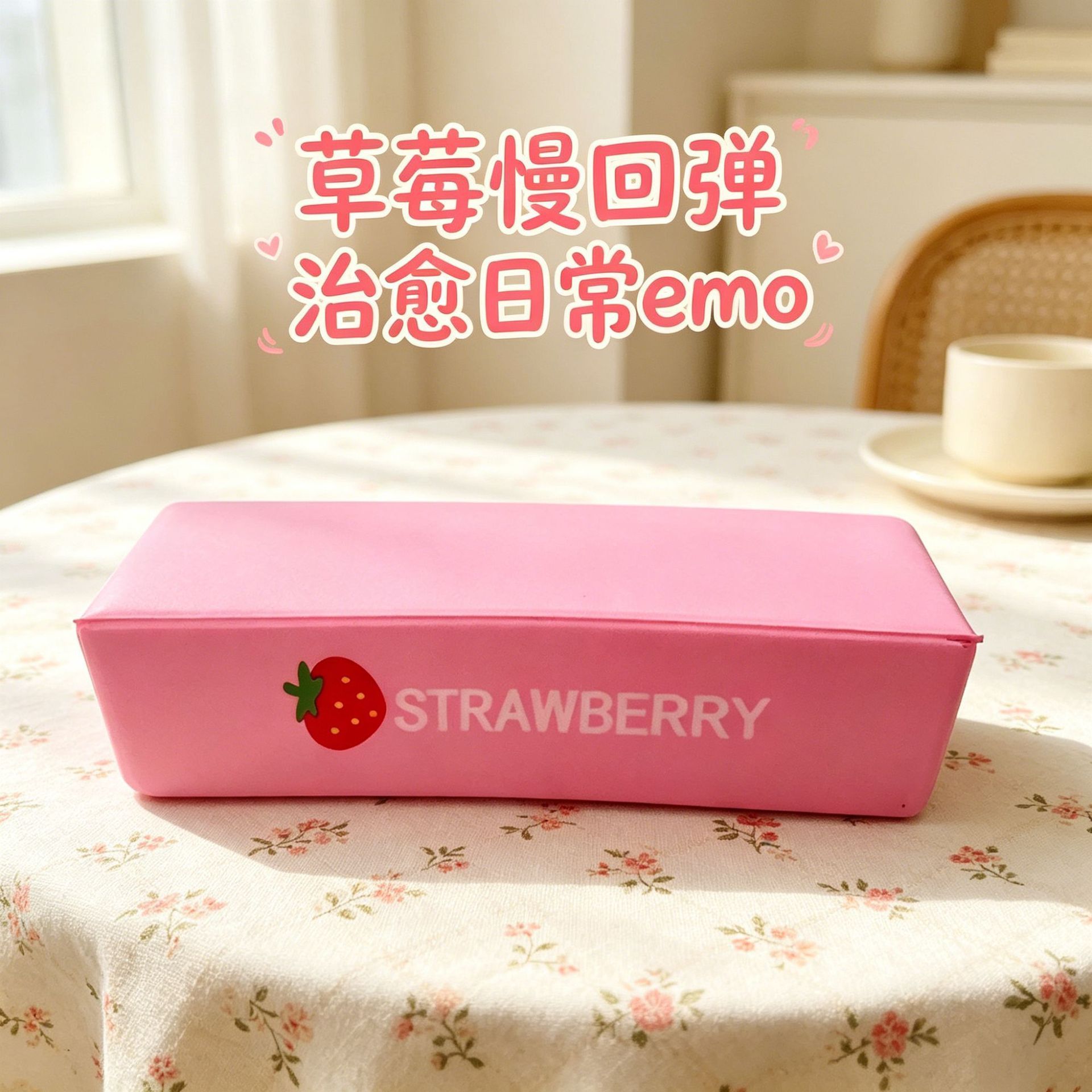 Palitos de fresa suaves y húmedos, 14 cm - bolsa