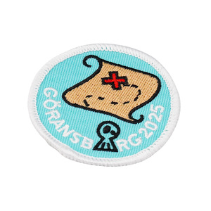 Bán buôn biểu tượng tùy chỉnh 3D quần áo thêu huy hiệu lớn dệt thêu vá - Product Image 4