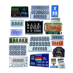 Waage 6-stelliges monochromes 4-stelliges Segment LCD 14-Segment-LCD-Display Benutzer definiertes Größen segment LCD-Bildschirm modul - Product Image 6