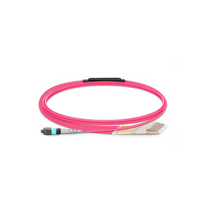10M MPO Uniboot光ファイバーパッチコードトランクケーブル優れた性能データセンターネットワーク通信ケーブル - Product Image 1