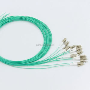LC UPC MM OM3 0,9mm PVC LSZH Paquete de cables de conexión de fibra interior para 5G/4G/3G WiFi Red de centro de datos FTTX Pigtail Automation FTTH - Product Image 2