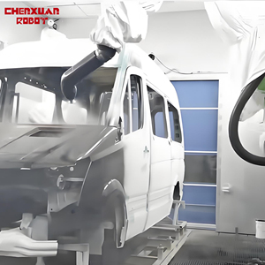 זרוע רובוט תעשייתי 6-ציר רובוט תעשייתי עם מנוע סרוו לרסס ציור מכוניות וכסאות ip65 הגנה - Product Image 6