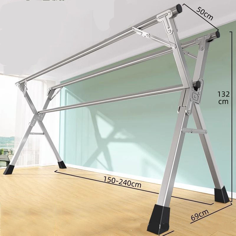 3 tige en acier inoxydable